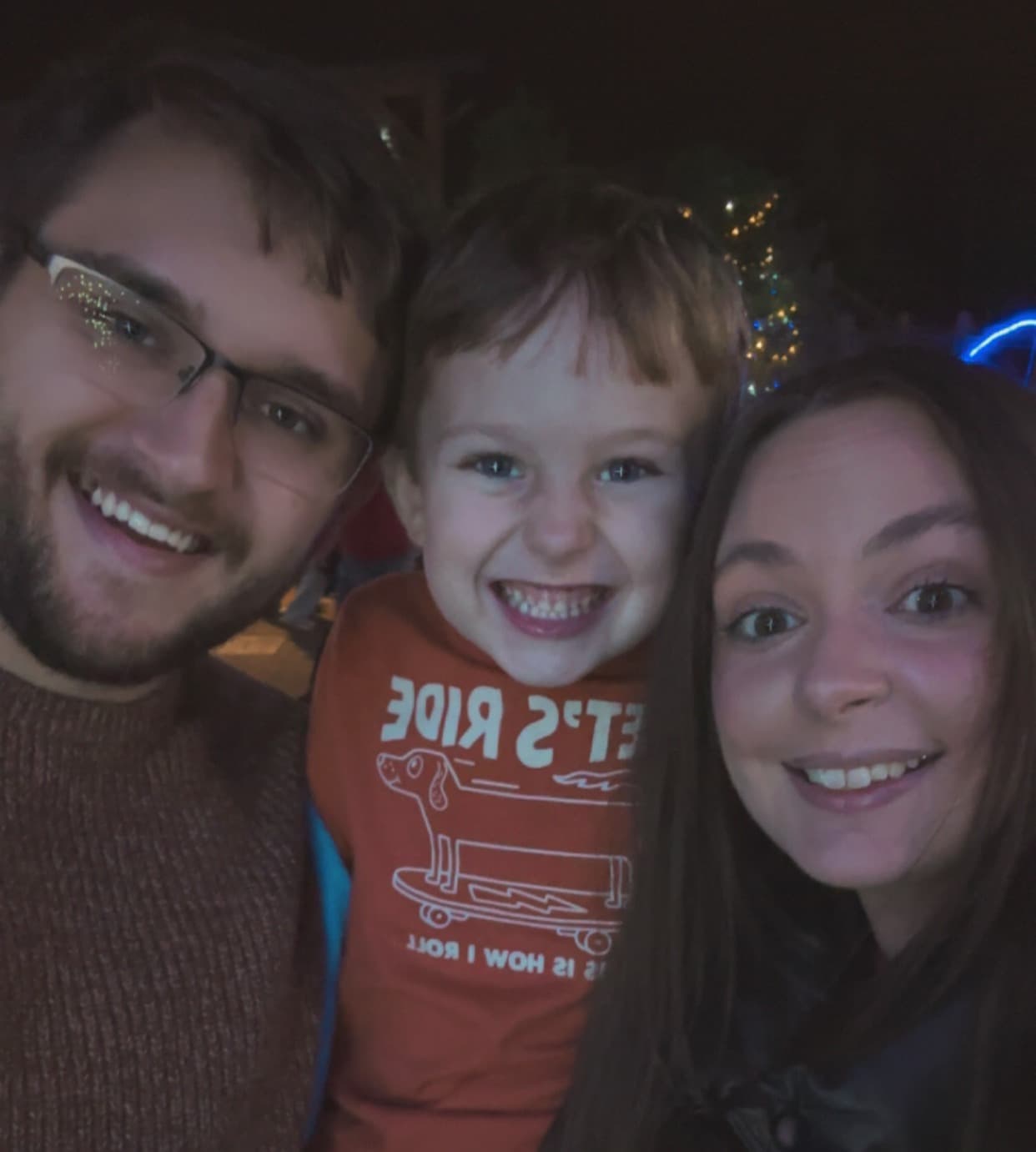 Me, my son and my girlfriend